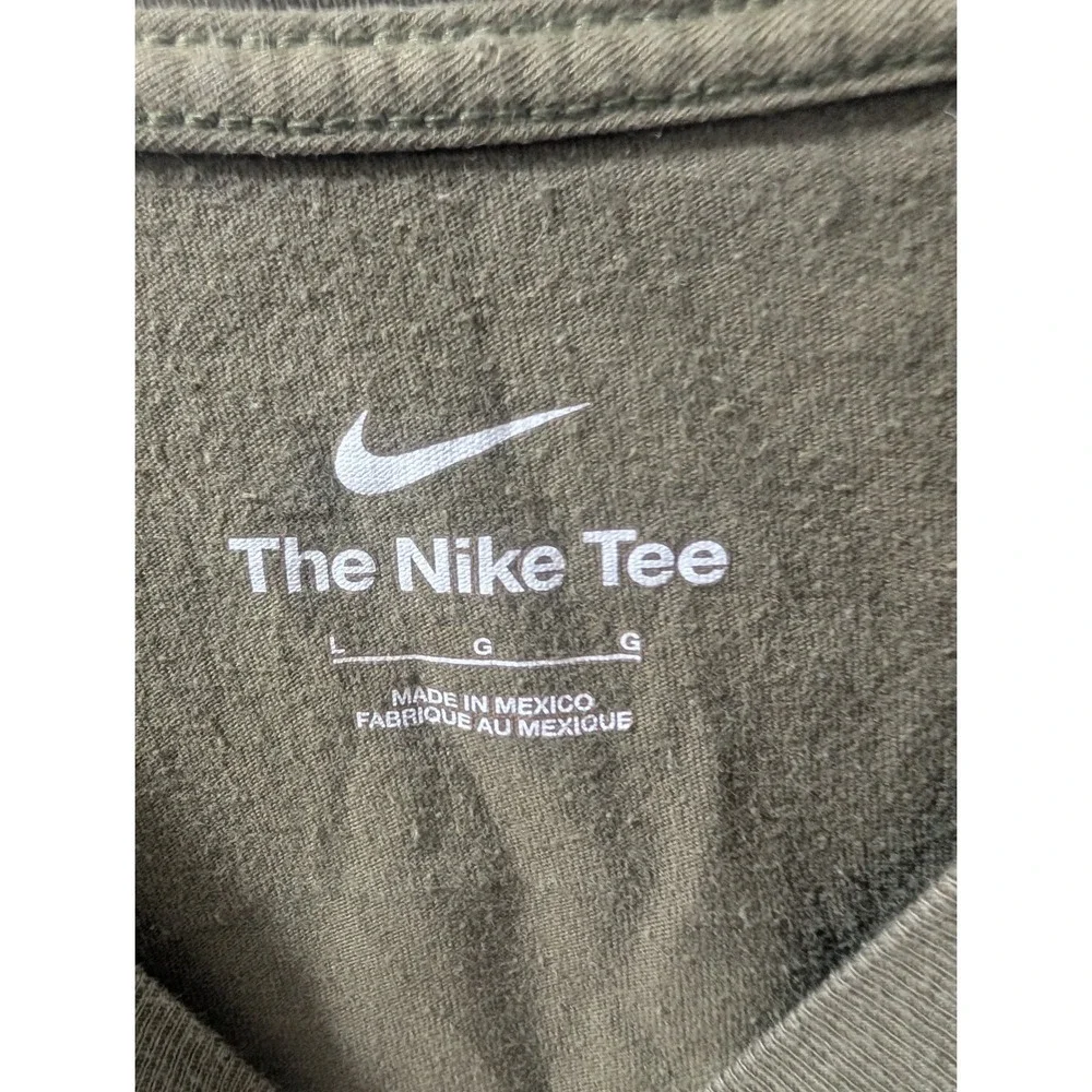 Nike The Nike Tee Florida State Seminoles‎ Long Sleeve Shirt Mens Large Olive